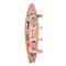 American Art Decor Tipsy Fruit Surfboard Wine Rack - 8" x 25.5" x 7.5"